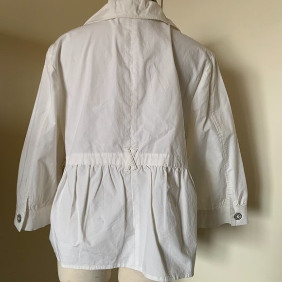 JEANSTAR PREMIUM DENIM WHITE JACKET SIZE XL NWT - Picture 4 of 9